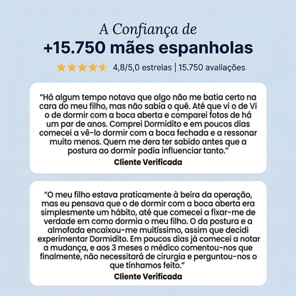 Almofada Ergonómica desenvolvida para Evitar Deformações Faciais