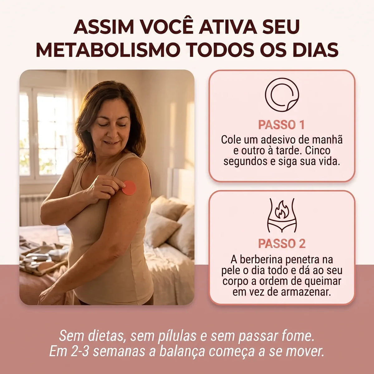 Adesivos de Berberina Para a Perda de Peso e Controlo do Metabolismo — Bemestar Plena®